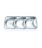 6125 - 3 Cavity Croissant Tray